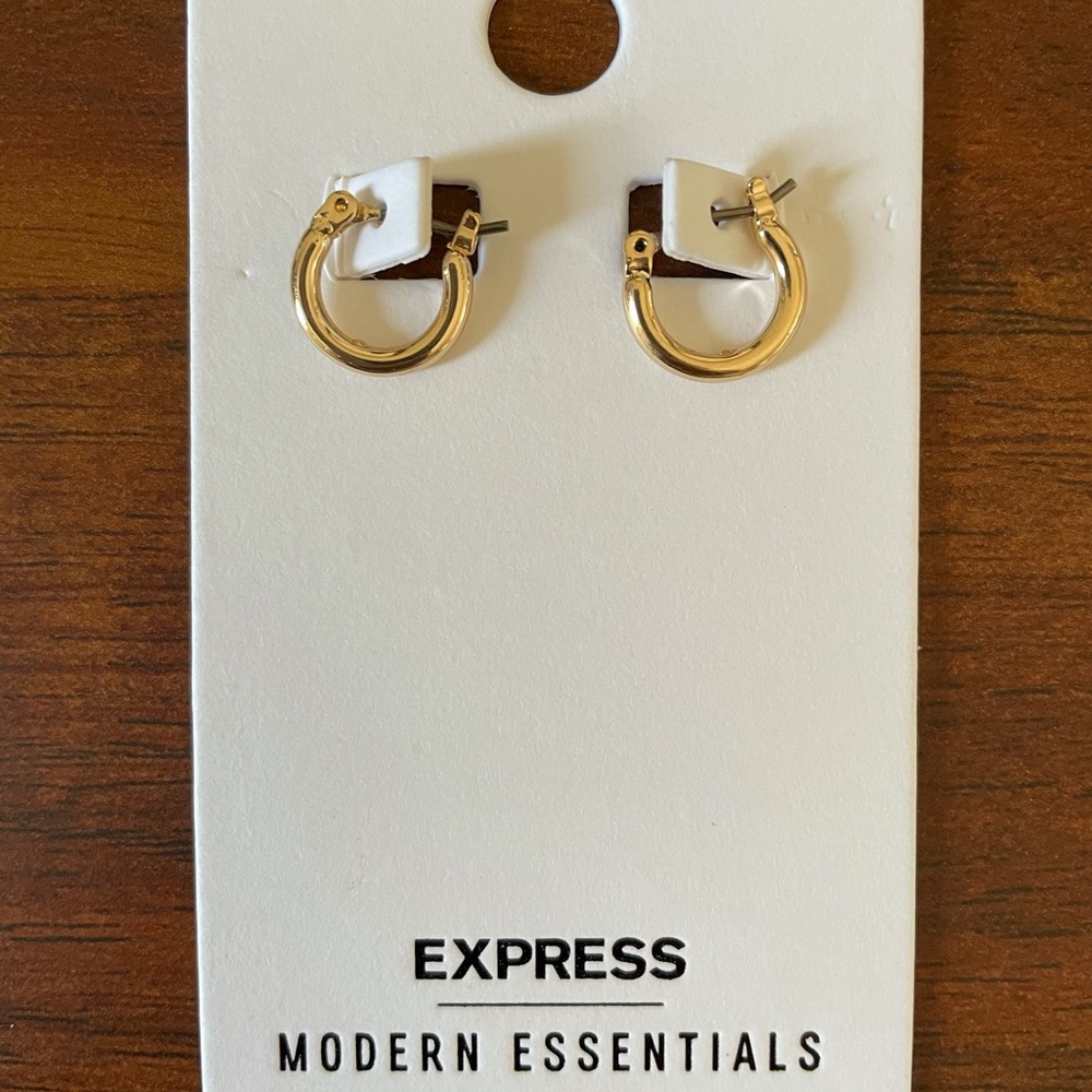 Gold Hoop Earrings